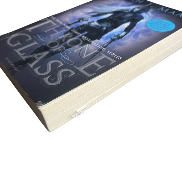 Throne of Glass by Sarah J Maas Paperback Ex Library Early Printing Edition - Picture 7 of 12
